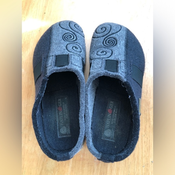 Haflinger wool slippers 36 cork 5.5 5 1/2 - Picture 2 of 6